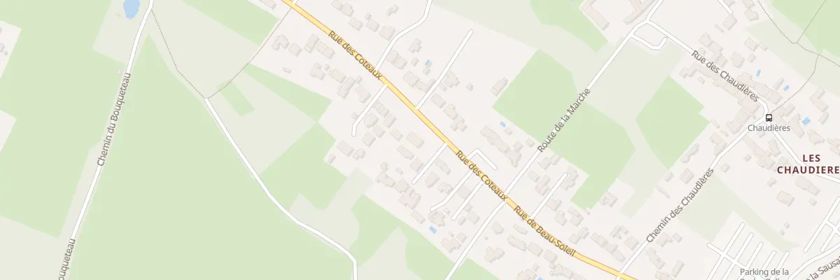 Plan du 13 Rue des Coteaux à Bouguenais