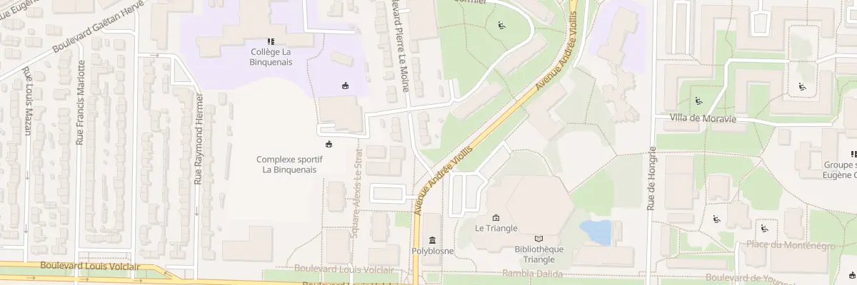 Plan du 33 Bd Pierre Lemoine à Rennes