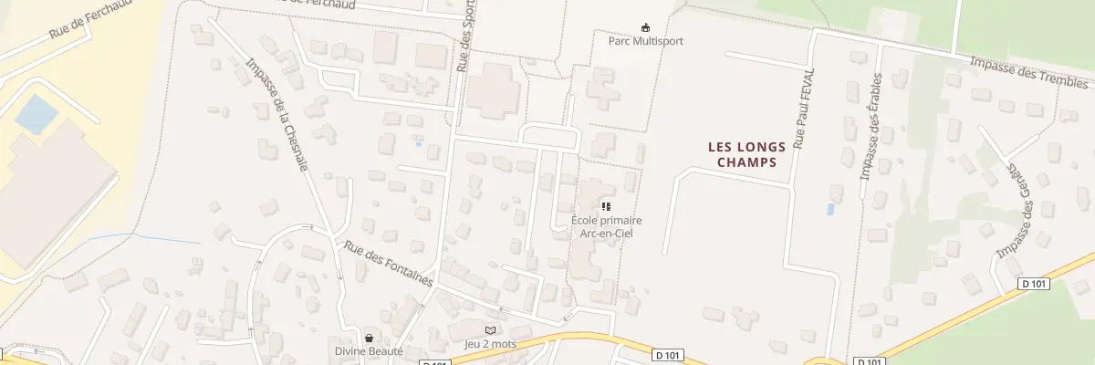 Plan du 5520 Imp du Stade à Crevin