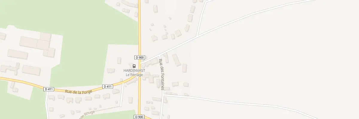 Plan du 8 Rue des Vergers à Hardinvast