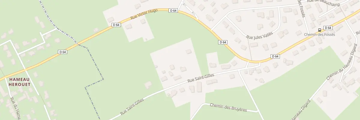 Plan du 8 Rue Saint Gilles à Cherbourg-en-Cotentin