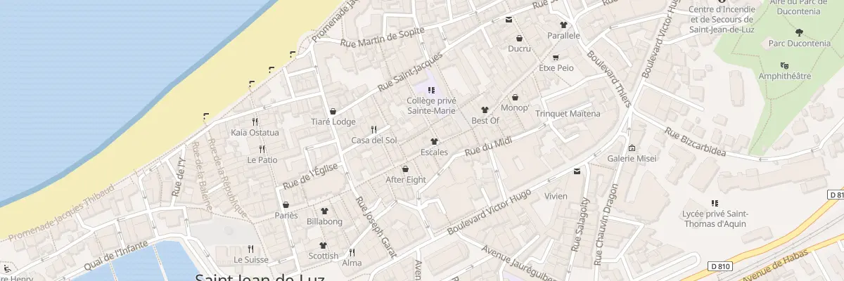 Plan du 35 Rue Gambetta à Saint-Jean-de-Luz