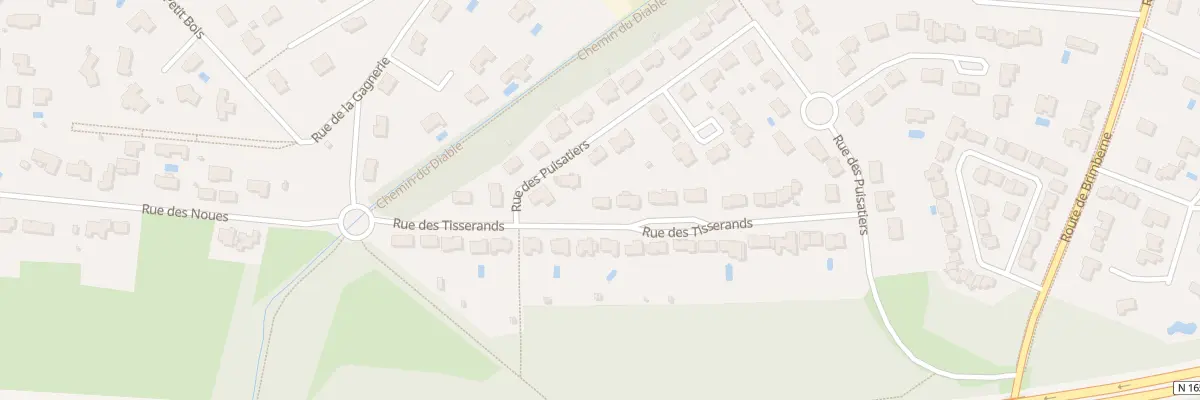 Plan du 9 Rue des Tisserands à Sautron