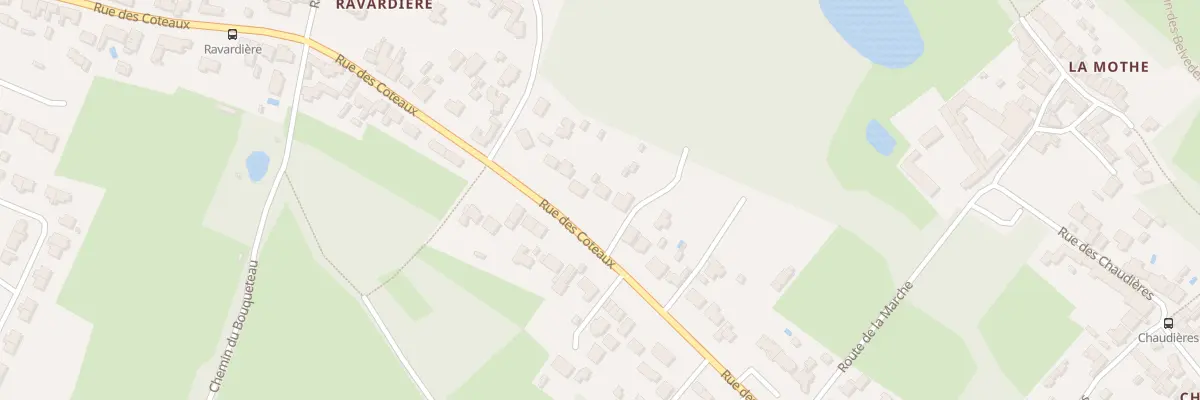 Plan du 26 Rue des Coteaux à Bouguenais