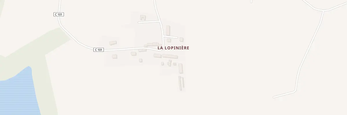 Plan du 5093 La Lopiniere à Broualan