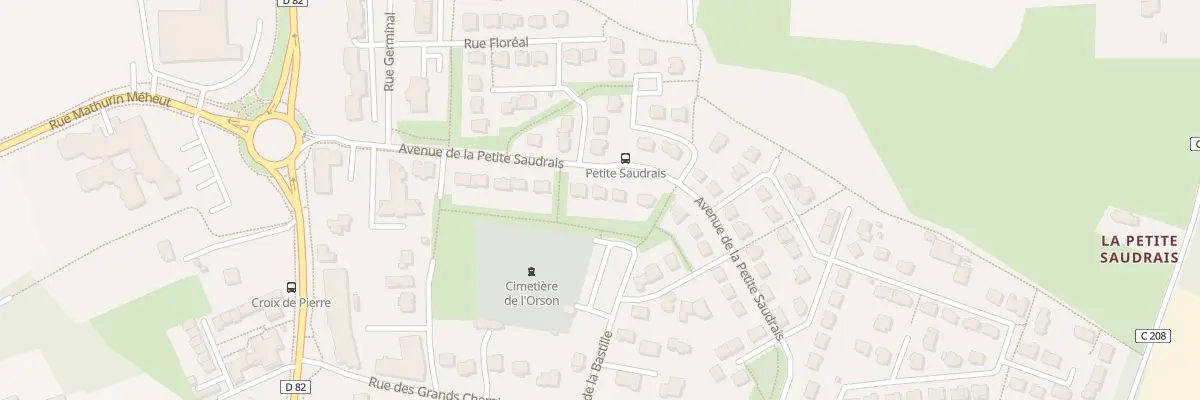 Plan du 17 Av de la Petite Saudrais à Noyal-Châtillon-sur-Seiche