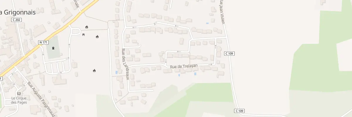 Plan du 17 Rue de Trelayan à La Grigonnais