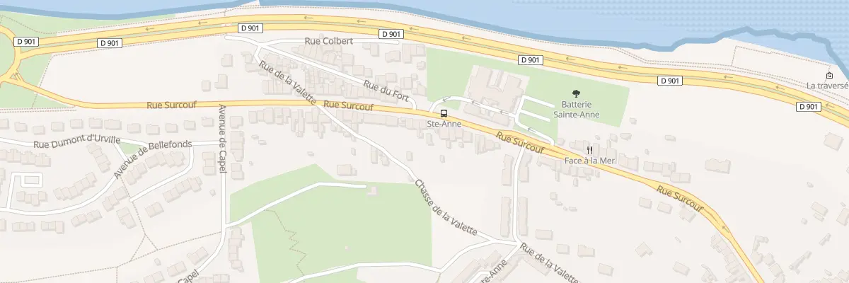 Plan du 77 Rue Surcouf à Cherbourg-en-Cotentin
