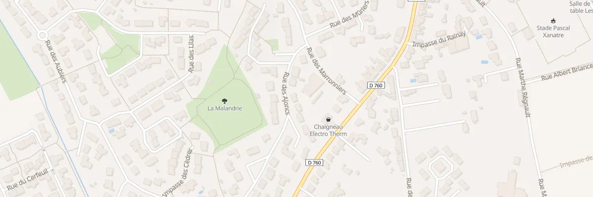 Plan du 5 Rue des Ajoncs aux Achards