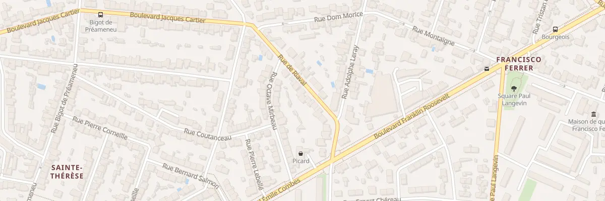 Plan du 92 Rue de Riaval à Rennes