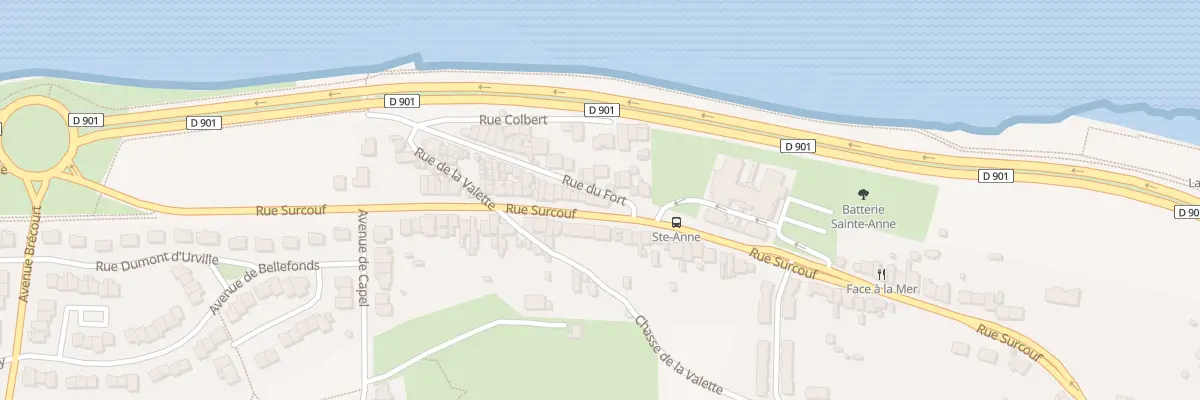 Plan du 38 Rue Surcouf à Cherbourg-en-Cotentin