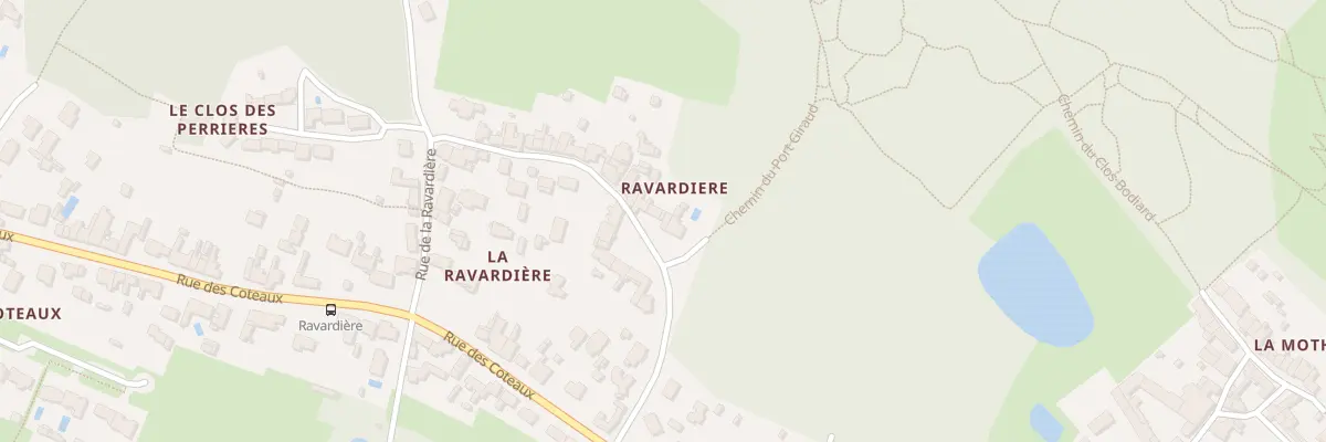 Plan du 10 Rue de la Ravardière à Bouguenais