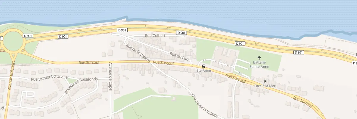 Plan du 40 Rue Surcouf à Cherbourg-en-Cotentin