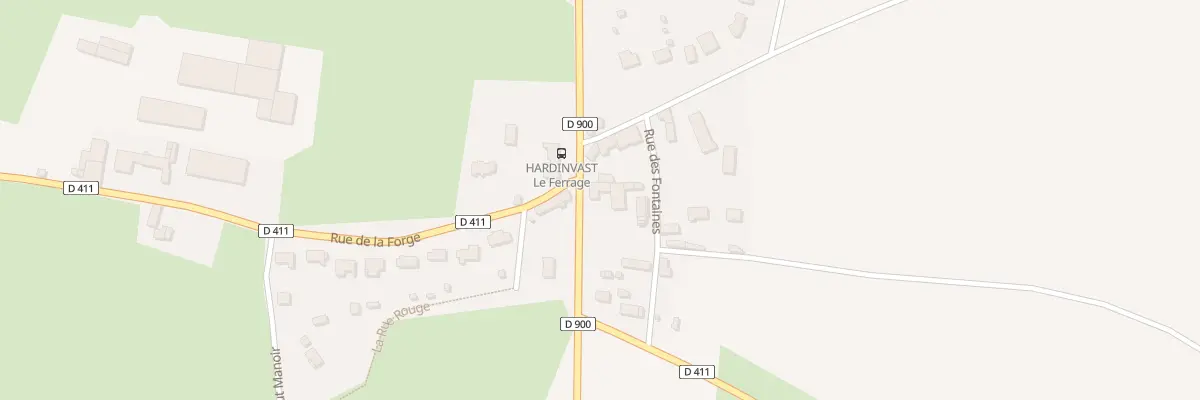 Plan du 11 Le Ferrage à Hardinvast