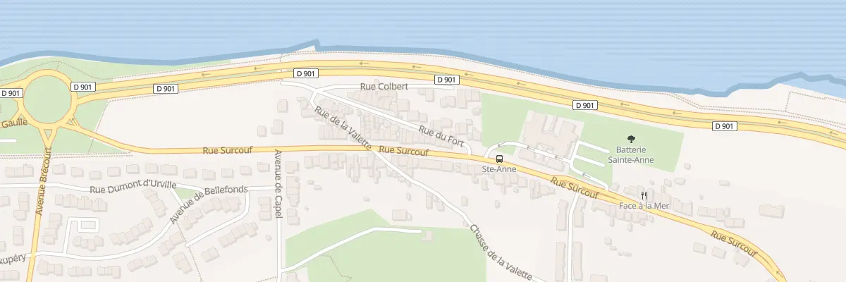 Plan du 46 Rue Surcouf à Cherbourg-en-Cotentin