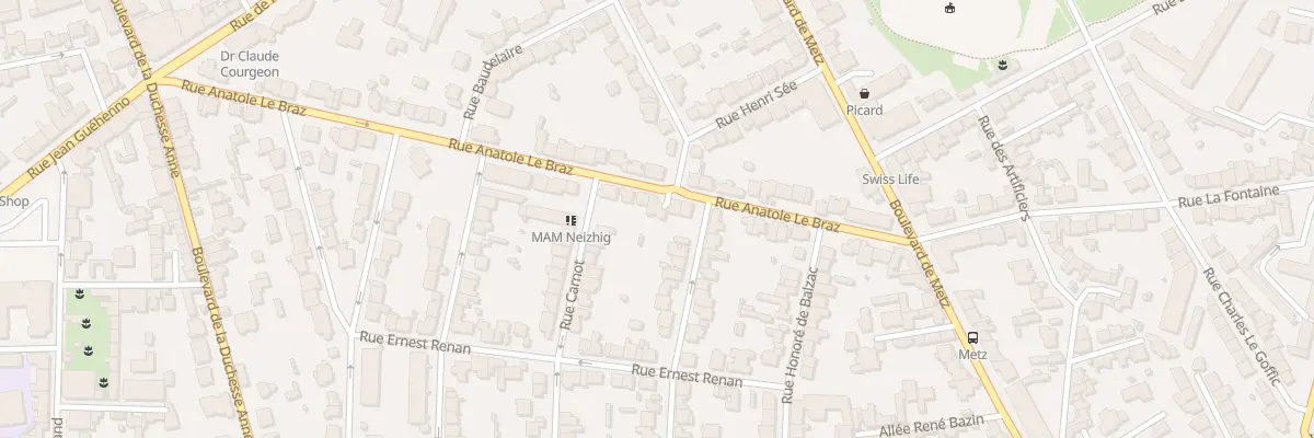 Plan du 26B Rue Anatole Le Braz à Rennes