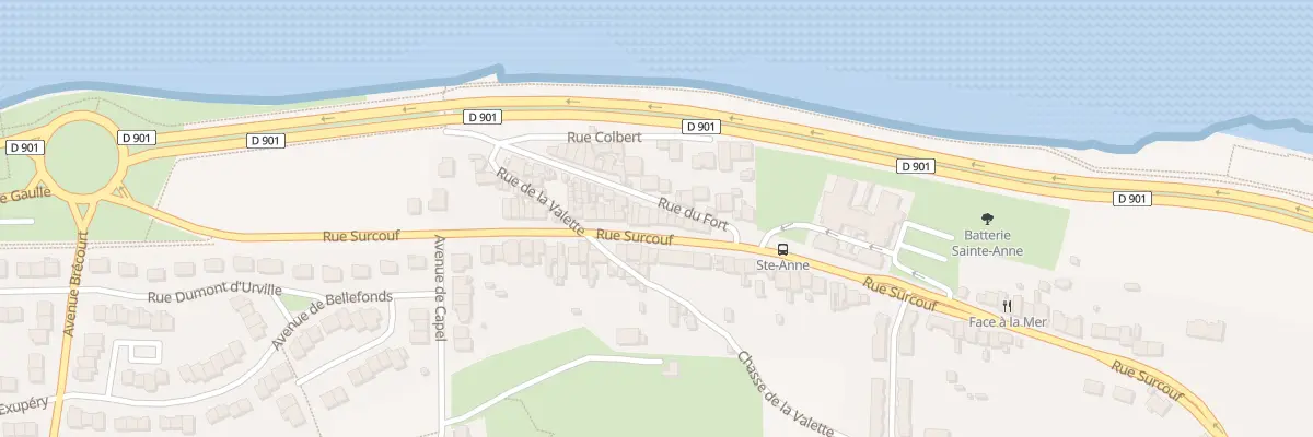 Plan du 48 Rue Surcouf à Cherbourg-en-Cotentin