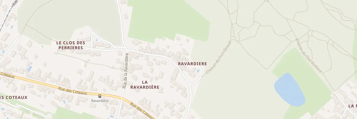 Plan du 30 Rue de la Ravardière à Bouguenais