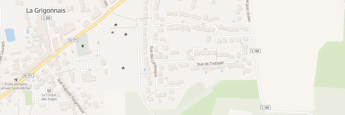 Plan du 5 Rue de Trelayan à La Grigonnais