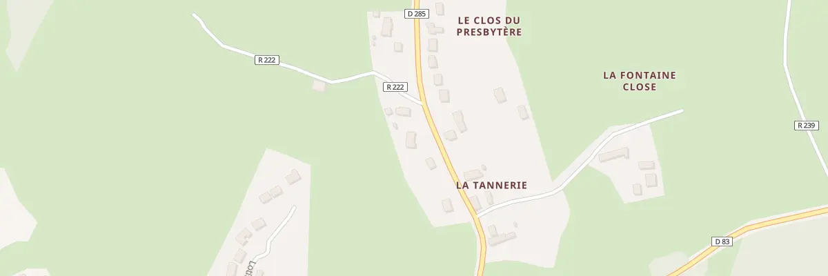 Plan du 9001 Le Domaine à Cuguen