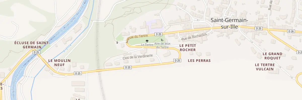Plan du 5106 Le Bourg à Saint-Germain-sur-Ille