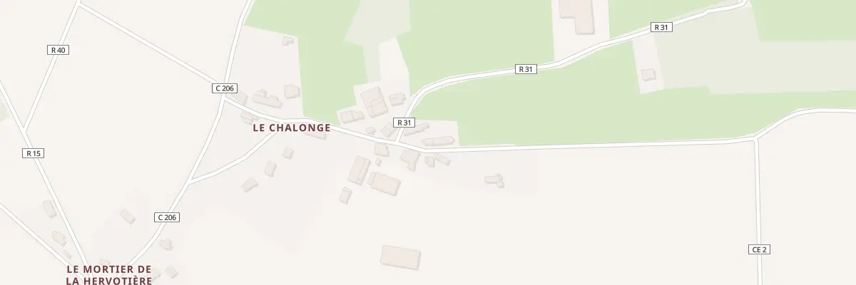 Plan du 19 Le Chalonge à La Chevallerais