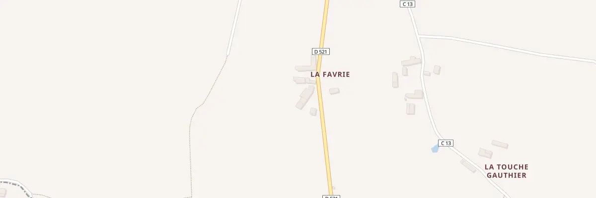 Plan du 5264 La Favrie à Montreuil-sur-Ille