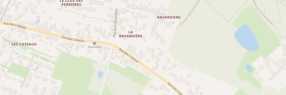 Plan du 44 Rue des Coteaux à Bouguenais