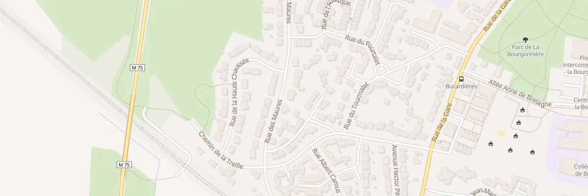 Plan du 71 Rue des Maures à Saint-Herblain