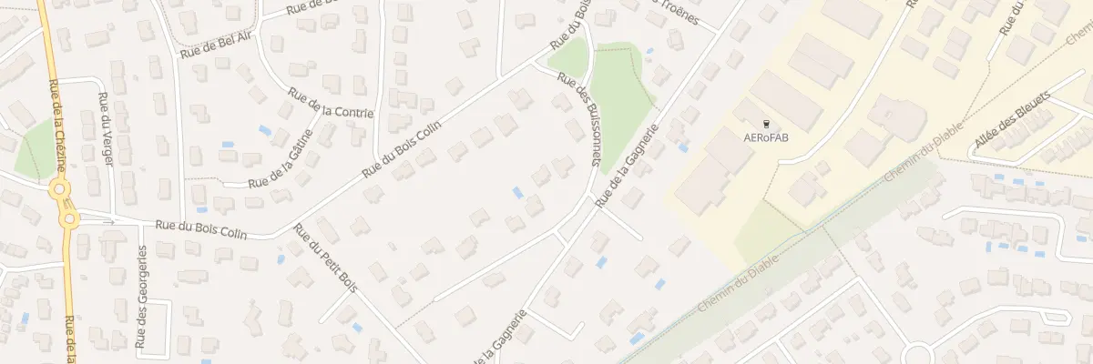 Plan du 6 Rue des Buissonnets à Sautron
