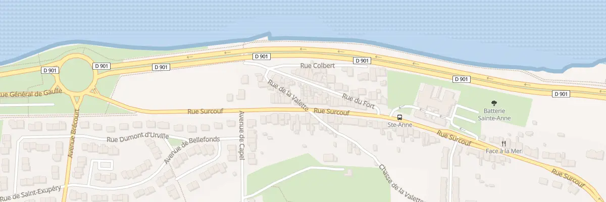 Plan du 64 Rue Surcouf à Cherbourg-en-Cotentin
