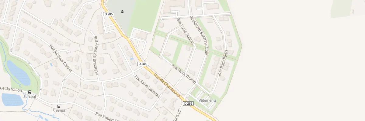 Plan du 12 Rue Lucie Aubrac à Orgères