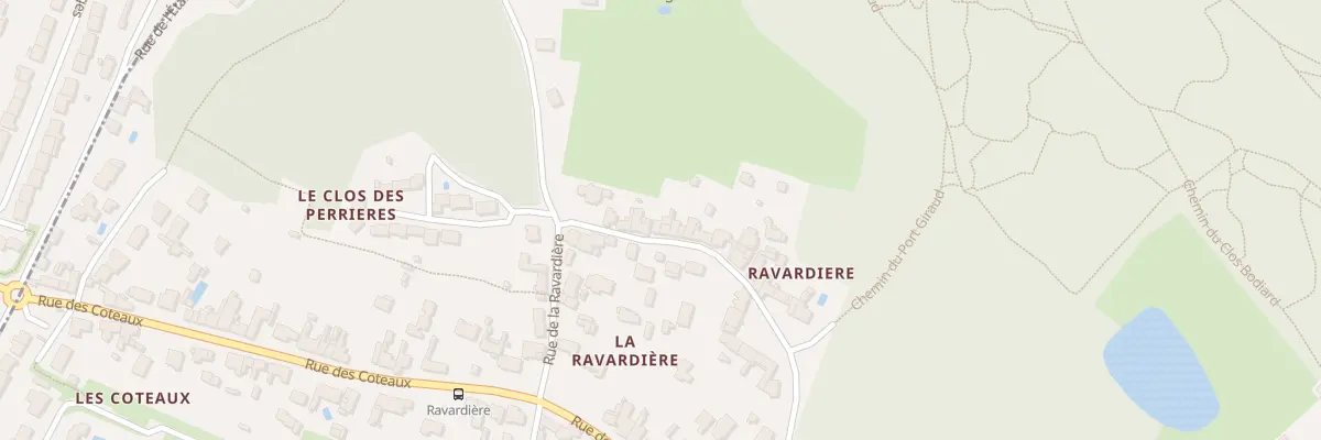 Plan du 40 Rue de la Ravardière à Bouguenais