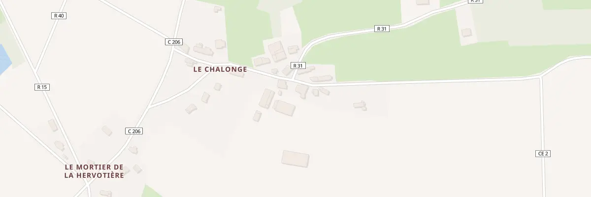 Plan du 10 Le Chalonge à La Chevallerais