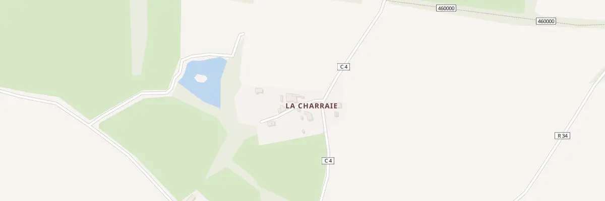 Plan du 6 La Charrais à Vay