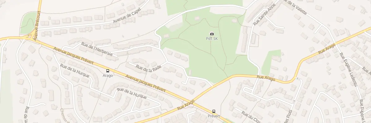 Plan du 2 Rue de l’Herberaie à Cherbourg-en-Cotentin