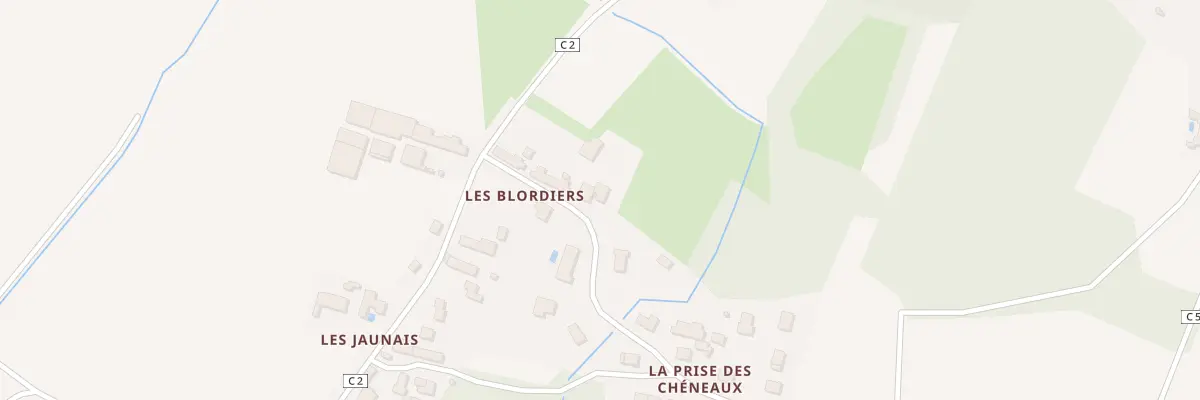 Plan du 107 Les Blordiers à Héric