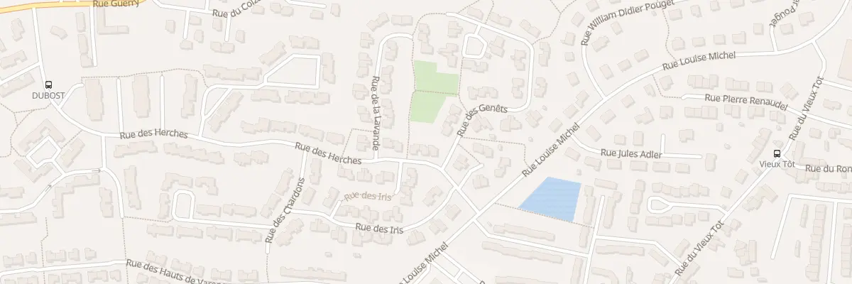 Plan du 43 Rue des Herches à Cherbourg-en-Cotentin