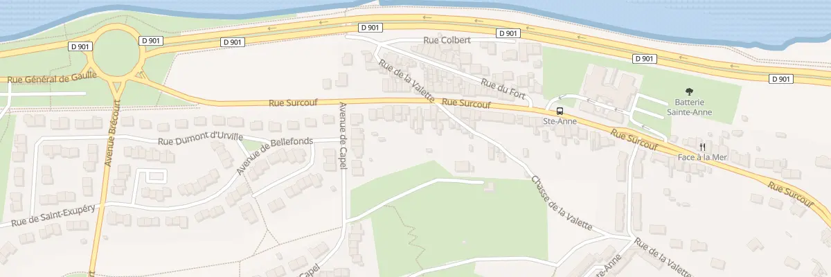 Plan du 115 Rue Surcouf à Cherbourg-en-Cotentin