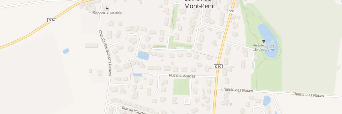 Plan du 13 Rue du lin à Saint-Paul-Mont-Penit