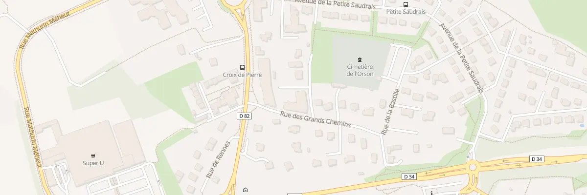 Plan du 24 Rue des Grands Chemins à Noyal-Châtillon-sur-Seiche