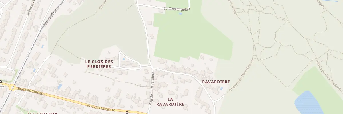 Plan du 44 Rue de la Ravardière à Bouguenais