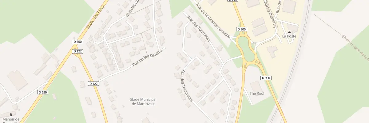 Plan du 34 Rue des Tourneurs à Martinvast