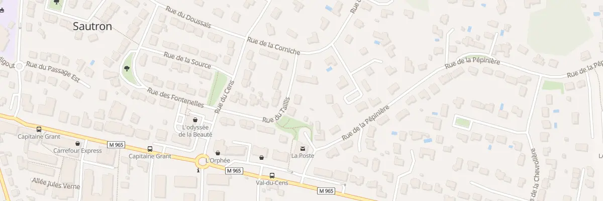 Plan du 3B Rue du Taillis à Sautron