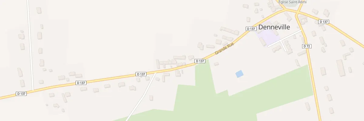 Plan du 40 Grand Rue - Denneville à Port-Bail-sur-Mer