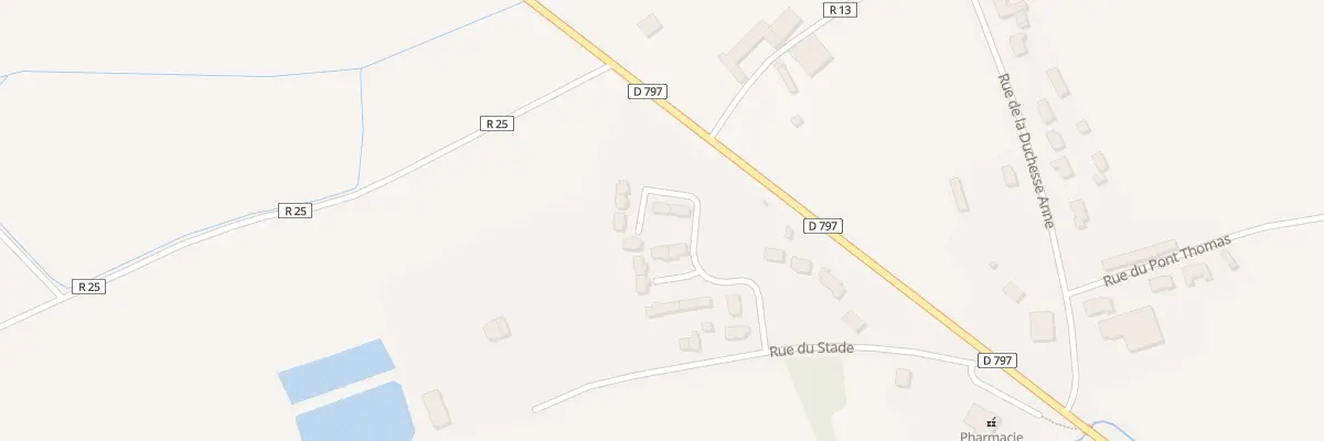 Plan du 11 Rue de la Sauvagère à Saint-Broladre