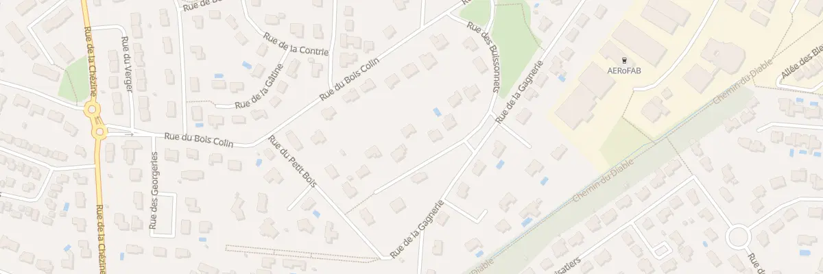 Plan du 12 Rue des Buissonnets à Sautron