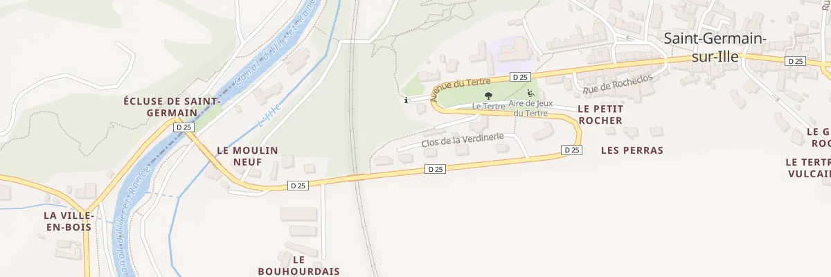 Plan du 5102 Le Petit Roquet à Saint-Germain-sur-Ille
