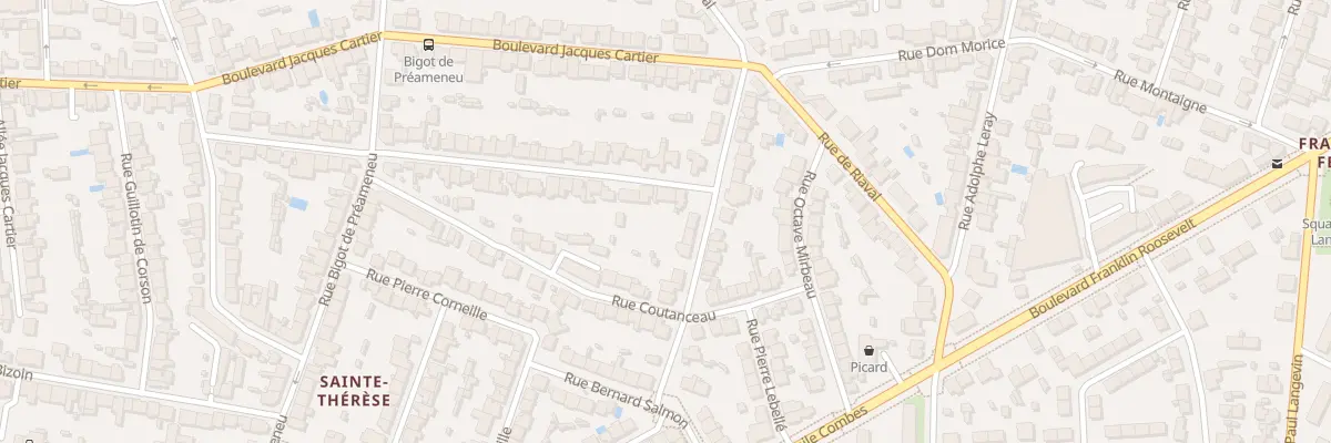 Plan du 54 Rue Villiers de l’Isle Adam à Rennes