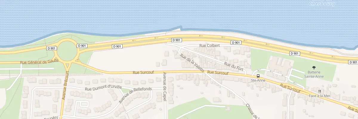 Plan du 78 Rue Surcouf à Cherbourg-en-Cotentin